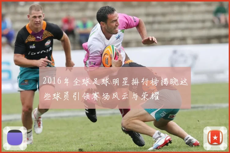 2016年全球足球明星排行榜揭晓这些球员引领赛场风云与荣耀